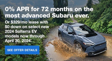 Get Special Low APR | Thelen Subaru in Bay City MI