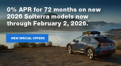 Solterra | Thelen Subaru in Bay City MI