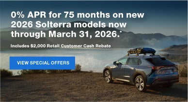 Solterra | Thelen Subaru in Bay City MI