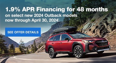  Outback offer | Thelen Subaru in Bay City MI