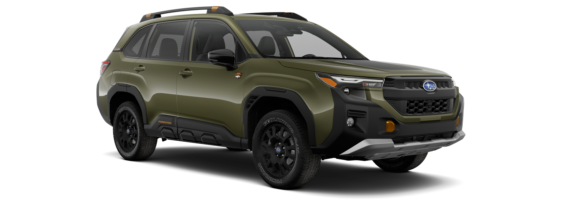 2026 Subaru Forester Wilderness Shown in Autumn Green Metallic