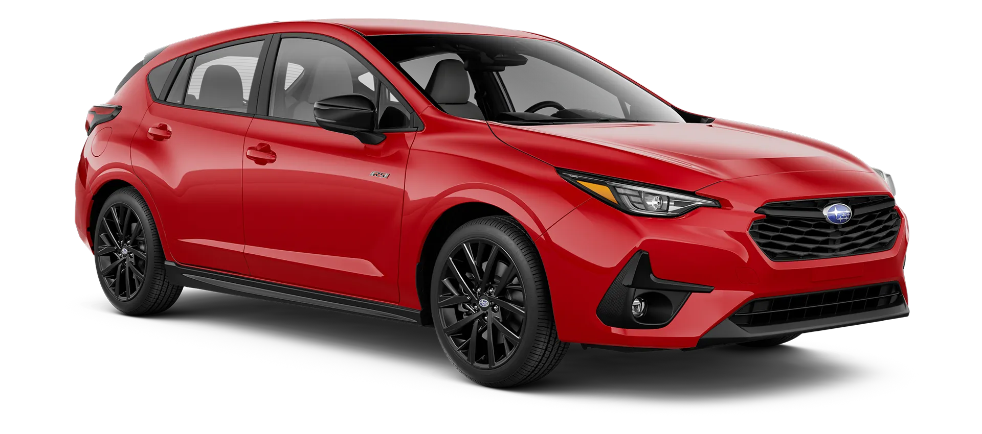 2026 Subaru Impreza RS Shown in Pure Red