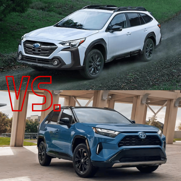 2023 Subaru Outback Compared to the 2023 Toyota RAV4