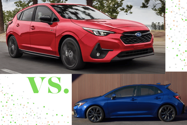 2024 Subaru Impreza vs. 2024 Toyota Corolla