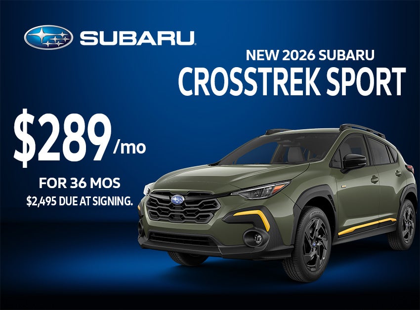 2026 Subaru Crosstrek Sport