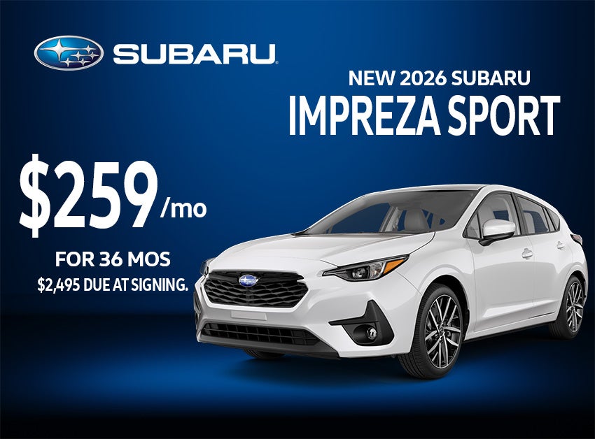 2026 Subaru Impreza Sport