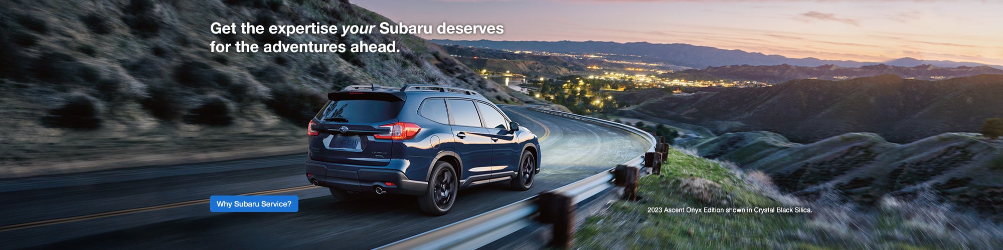 Why Subaru Service?